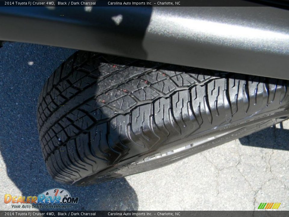 2014 Toyota FJ Cruiser 4WD Black / Dark Charcoal Photo #29