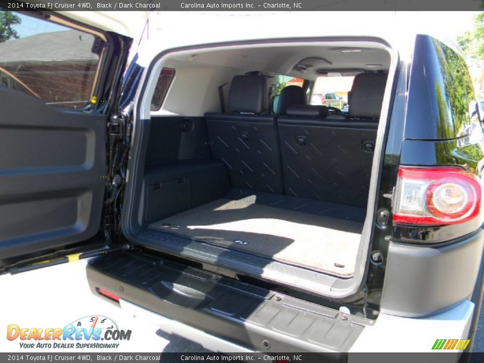 2014 Toyota FJ Cruiser 4WD Black / Dark Charcoal Photo #30