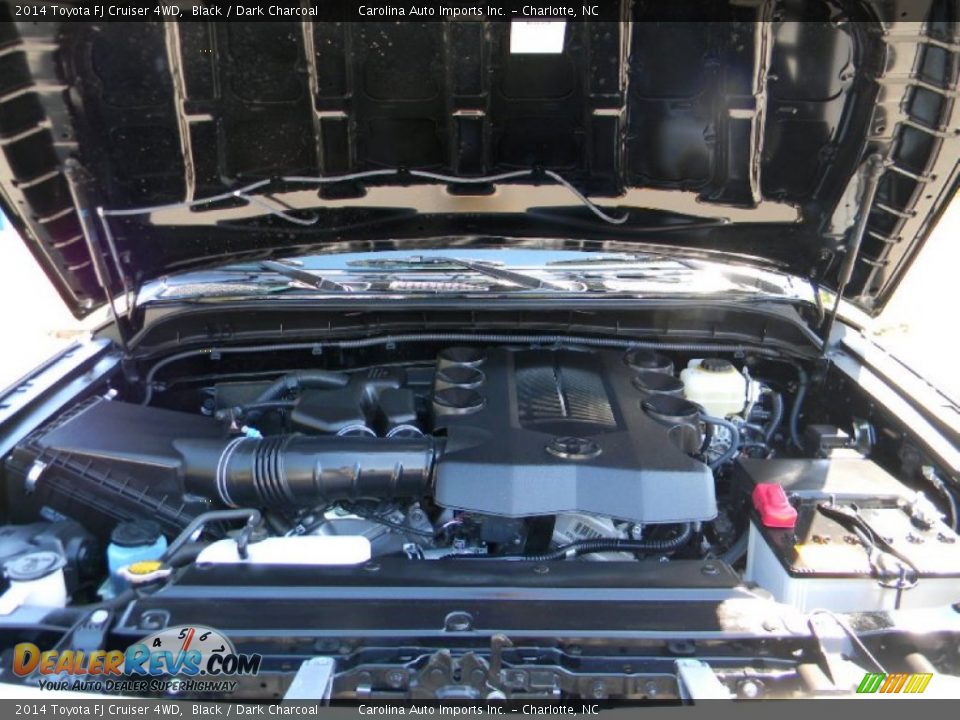 2014 Toyota FJ Cruiser 4WD Black / Dark Charcoal Photo #31