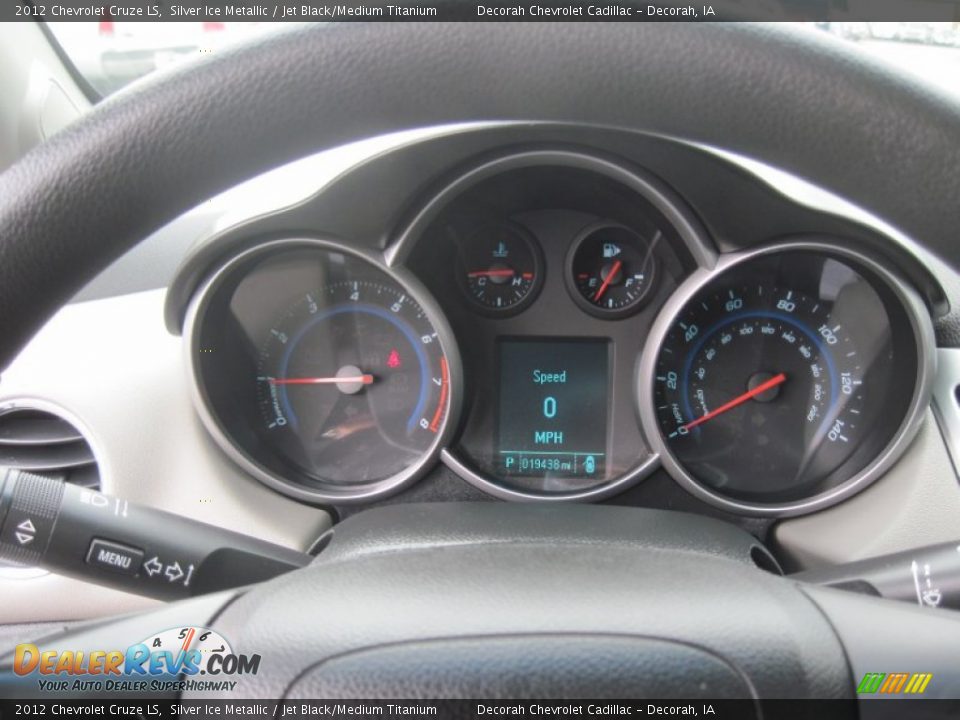 2012 Chevrolet Cruze LS Silver Ice Metallic / Jet Black/Medium Titanium Photo #13