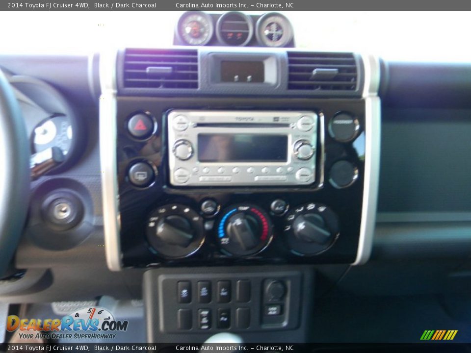 2014 Toyota FJ Cruiser 4WD Black / Dark Charcoal Photo #33