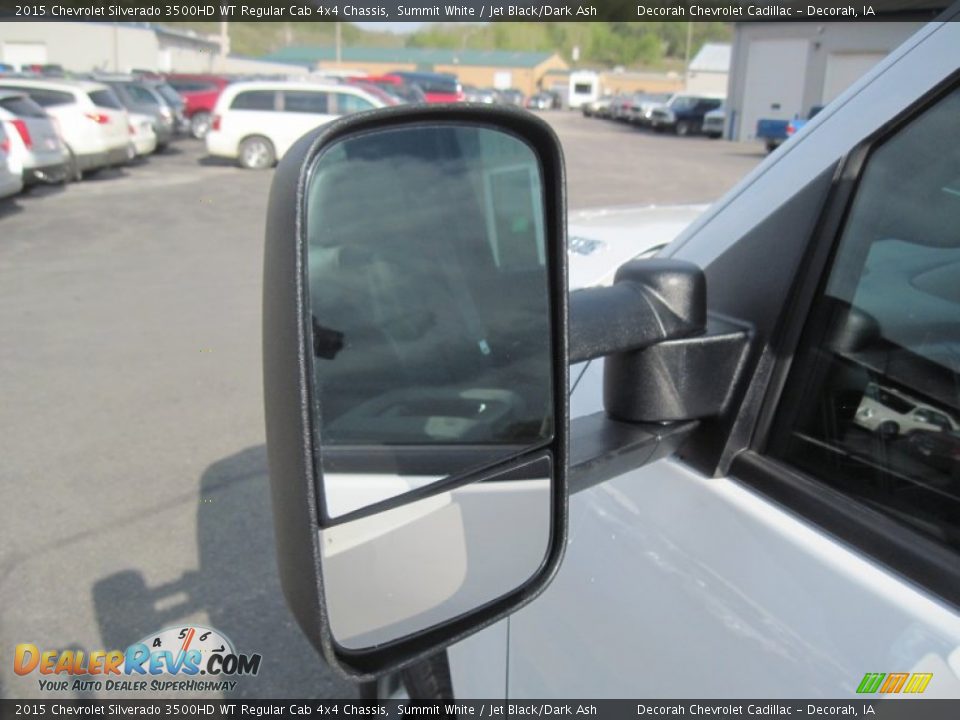 2015 Chevrolet Silverado 3500HD WT Regular Cab 4x4 Chassis Summit White / Jet Black/Dark Ash Photo #6
