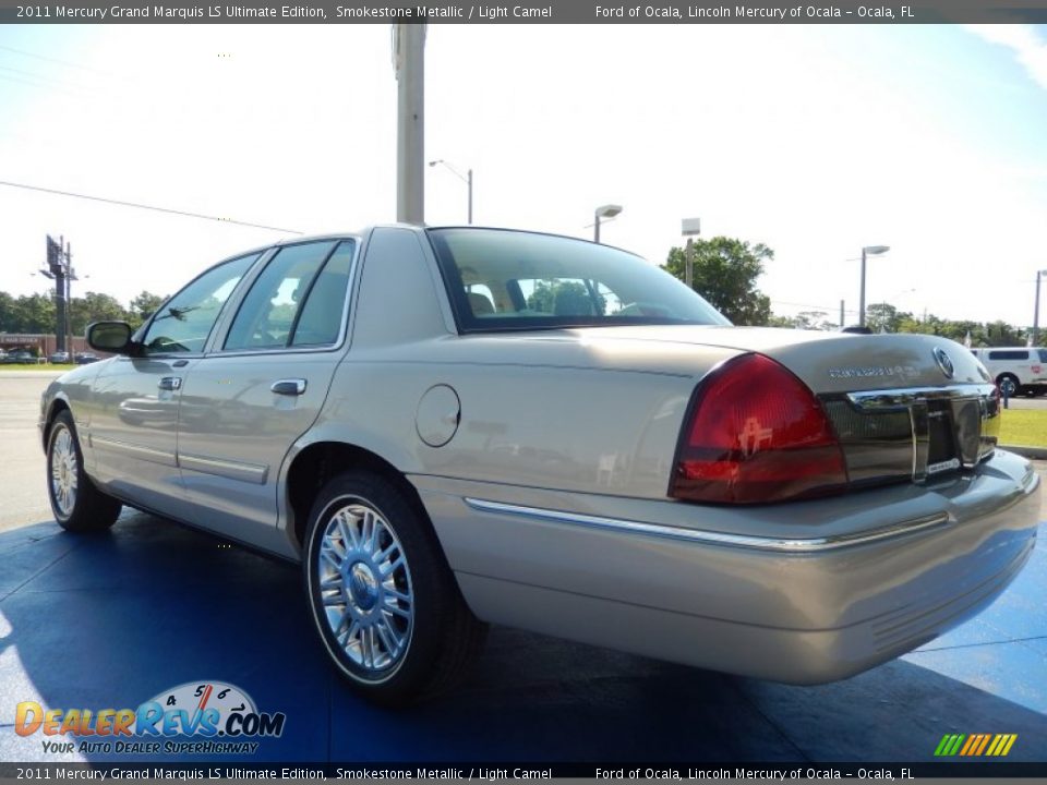 2011 Mercury Grand Marquis LS Ultimate Edition Smokestone Metallic / Light Camel Photo #3