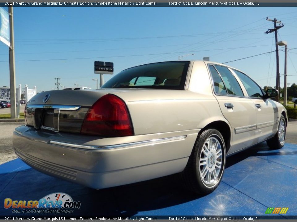 2011 Mercury Grand Marquis LS Ultimate Edition Smokestone Metallic / Light Camel Photo #5
