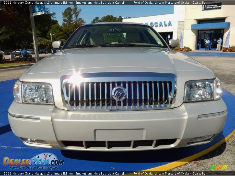 2011 Mercury Grand Marquis LS Ultimate Edition Smokestone Metallic / Light Camel Photo #8