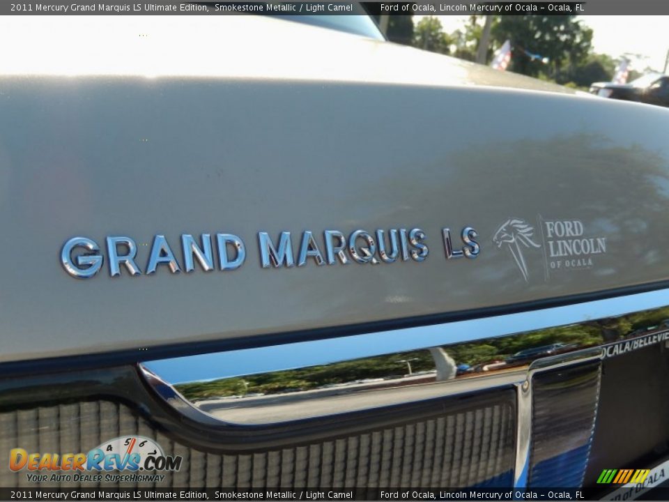 2011 Mercury Grand Marquis LS Ultimate Edition Smokestone Metallic / Light Camel Photo #9