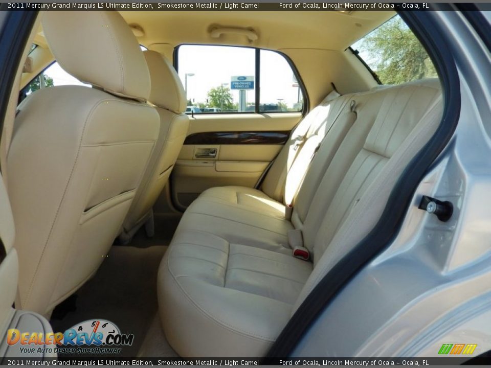 2011 Mercury Grand Marquis LS Ultimate Edition Smokestone Metallic / Light Camel Photo #16
