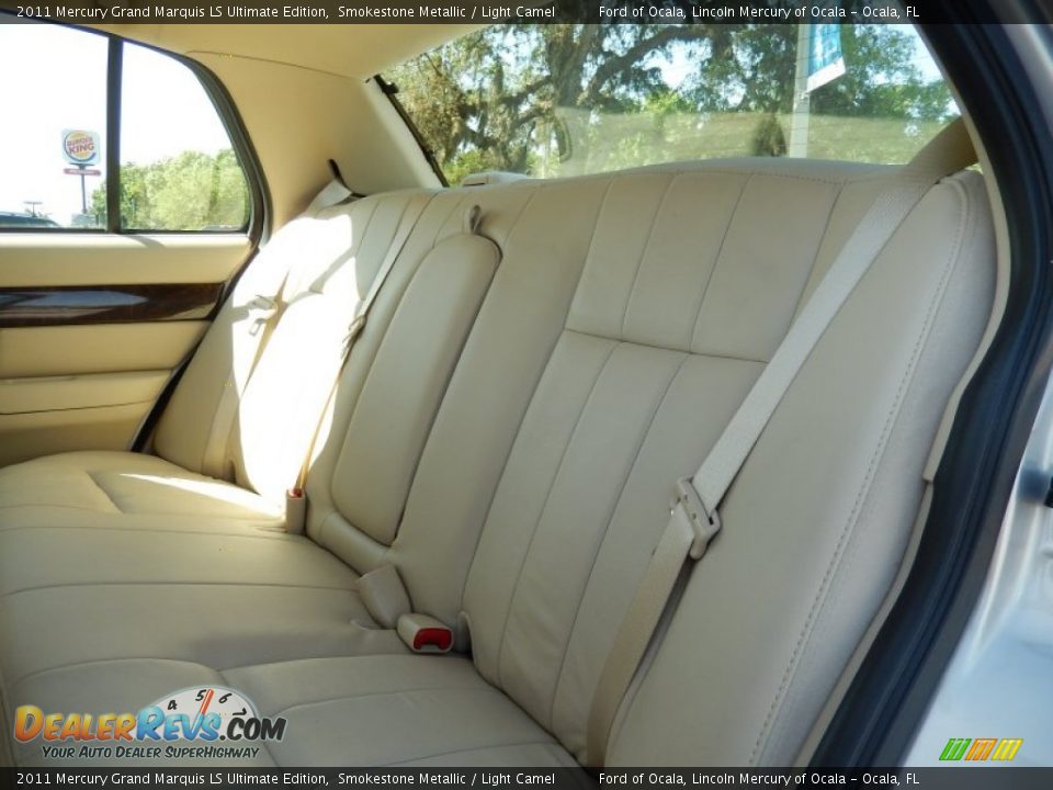 2011 Mercury Grand Marquis LS Ultimate Edition Smokestone Metallic / Light Camel Photo #17