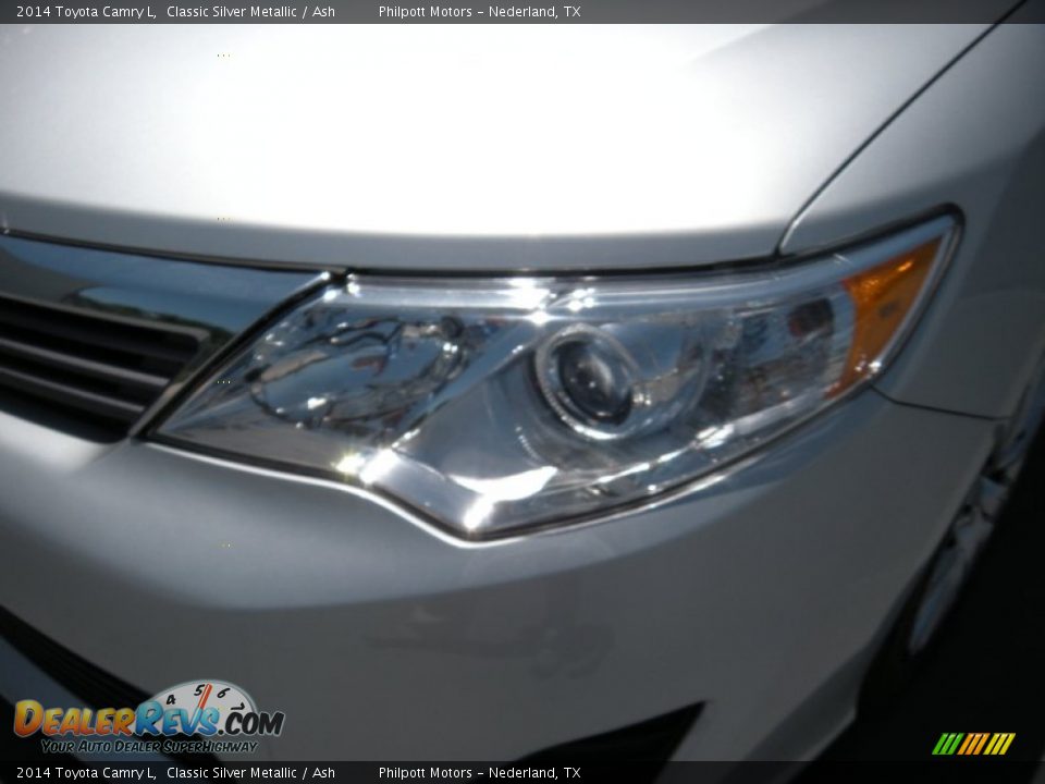 2014 Toyota Camry L Classic Silver Metallic / Ash Photo #9
