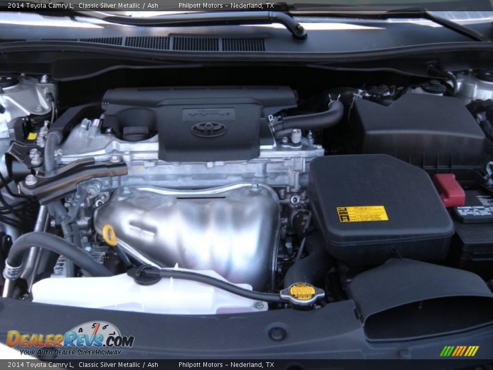 2014 Toyota Camry L Classic Silver Metallic / Ash Photo #14