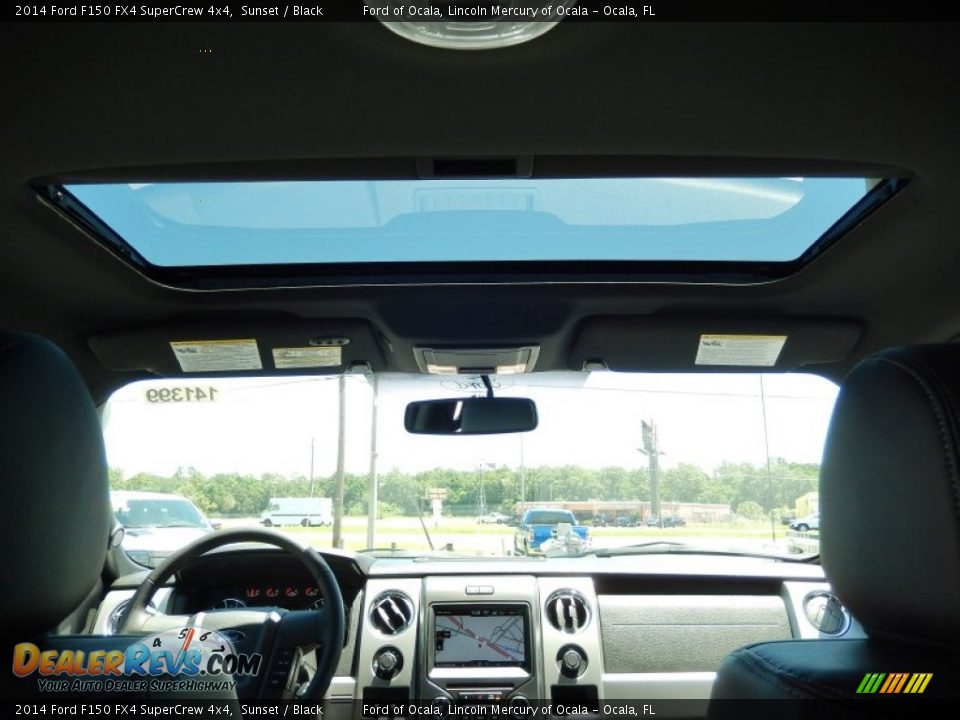 2014 Ford F150 FX4 SuperCrew 4x4 Sunset / Black Photo #8