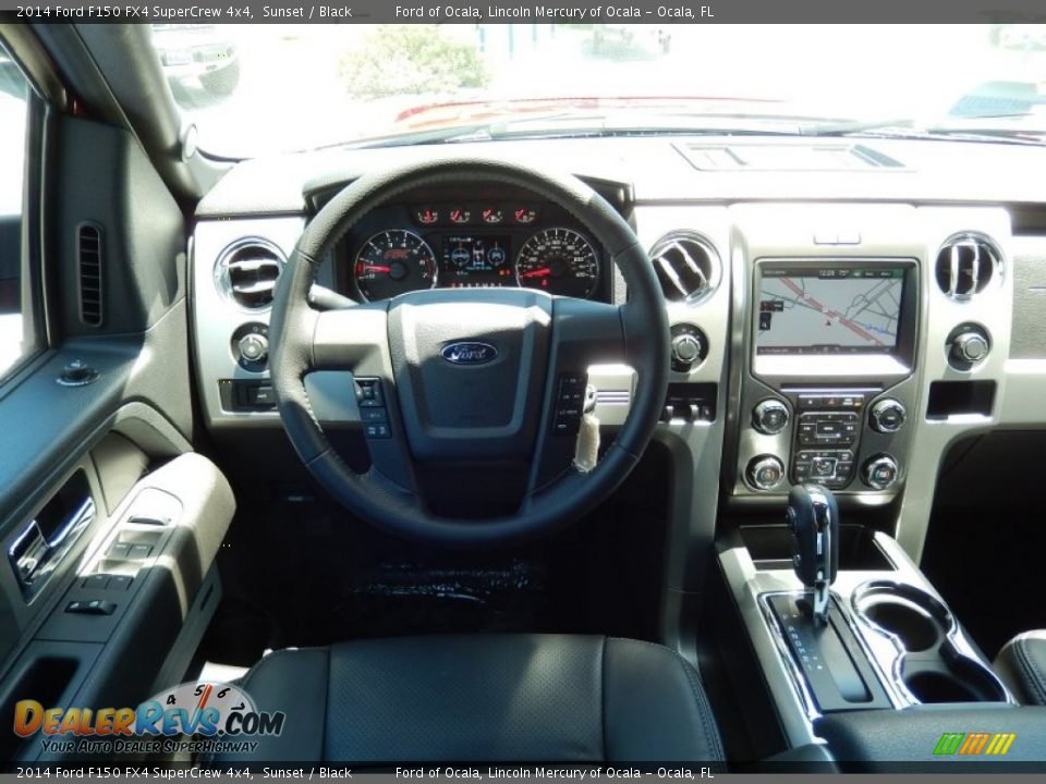 2014 Ford F150 FX4 SuperCrew 4x4 Sunset / Black Photo #9