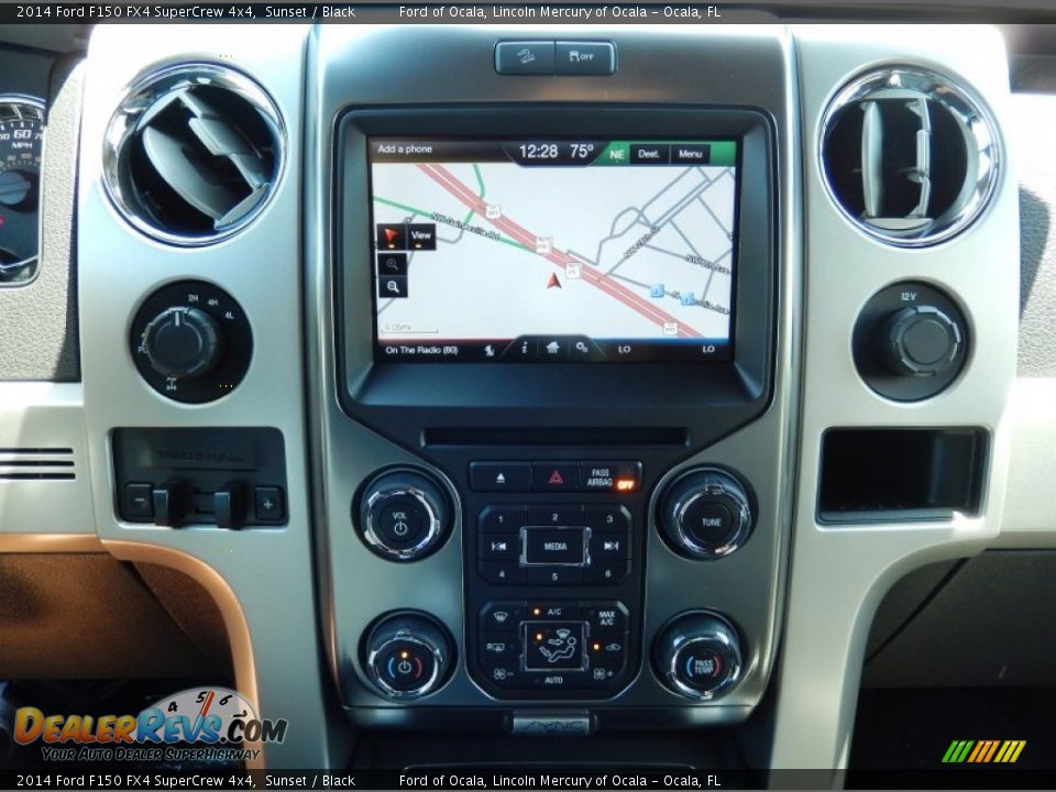 2014 Ford F150 FX4 SuperCrew 4x4 Sunset / Black Photo #11