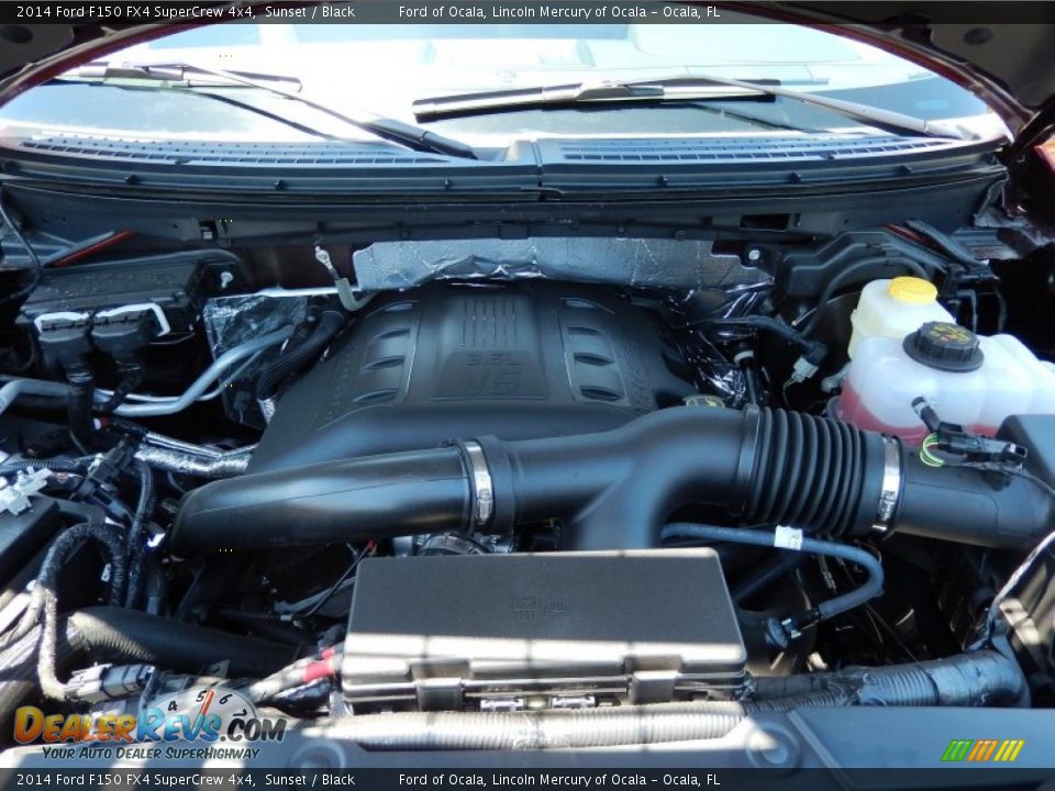 2014 Ford F150 FX4 SuperCrew 4x4 Sunset / Black Photo #12