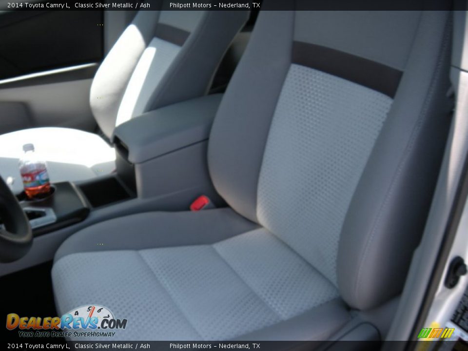 2014 Toyota Camry L Classic Silver Metallic / Ash Photo #23
