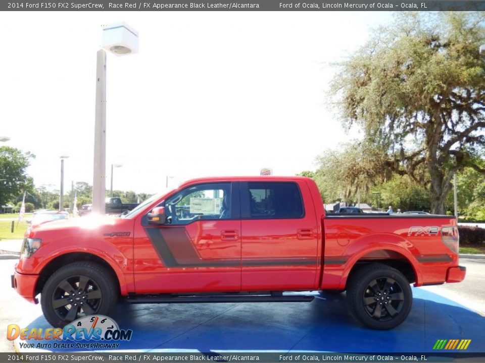 Race Red 2014 Ford F150 FX2 SuperCrew Photo #2