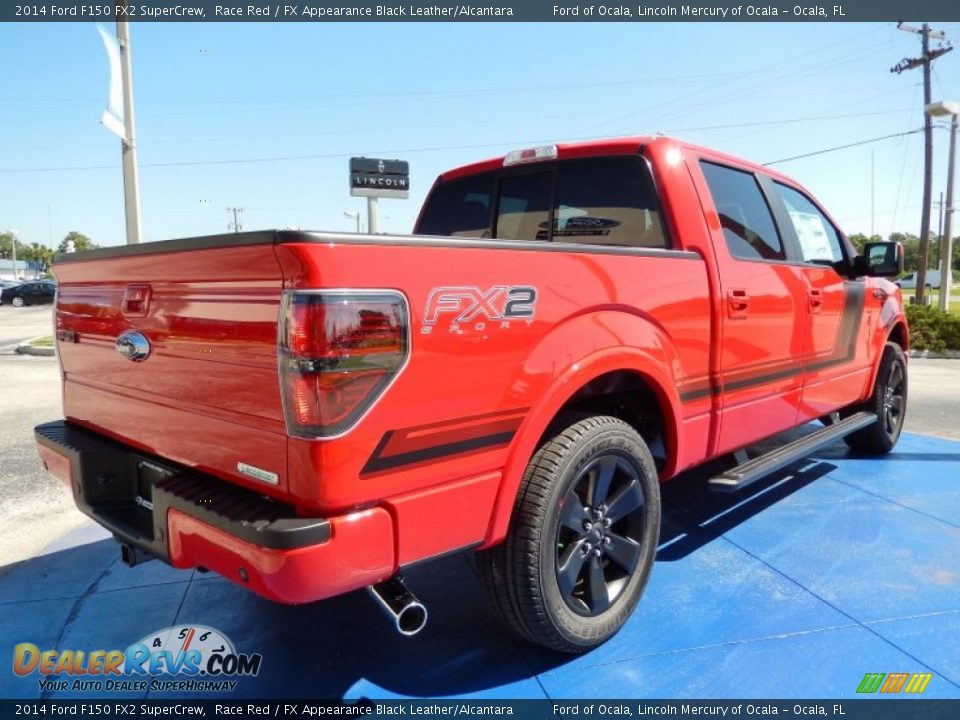 Race Red 2014 Ford F150 FX2 SuperCrew Photo #3