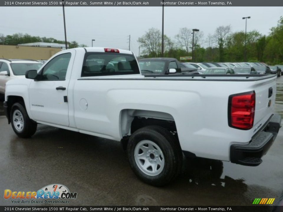 2014 Chevrolet Silverado 1500 WT Regular Cab Summit White / Jet Black/Dark Ash Photo #3