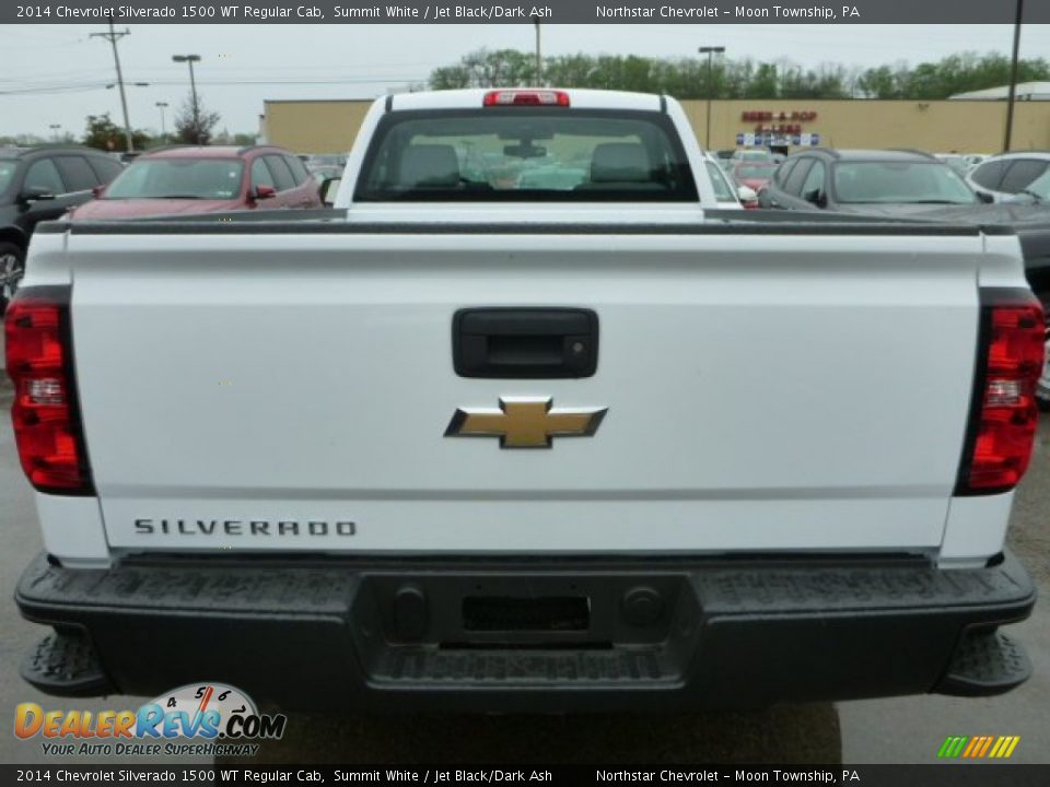 2014 Chevrolet Silverado 1500 WT Regular Cab Summit White / Jet Black/Dark Ash Photo #4