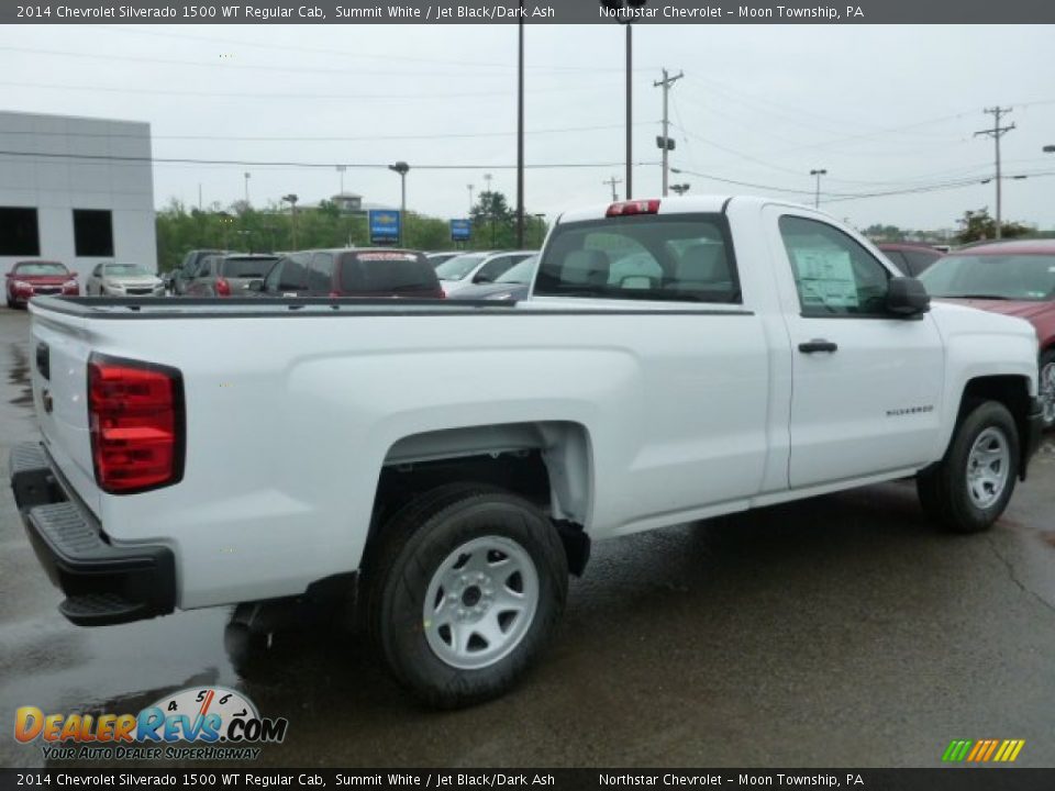 2014 Chevrolet Silverado 1500 WT Regular Cab Summit White / Jet Black/Dark Ash Photo #5