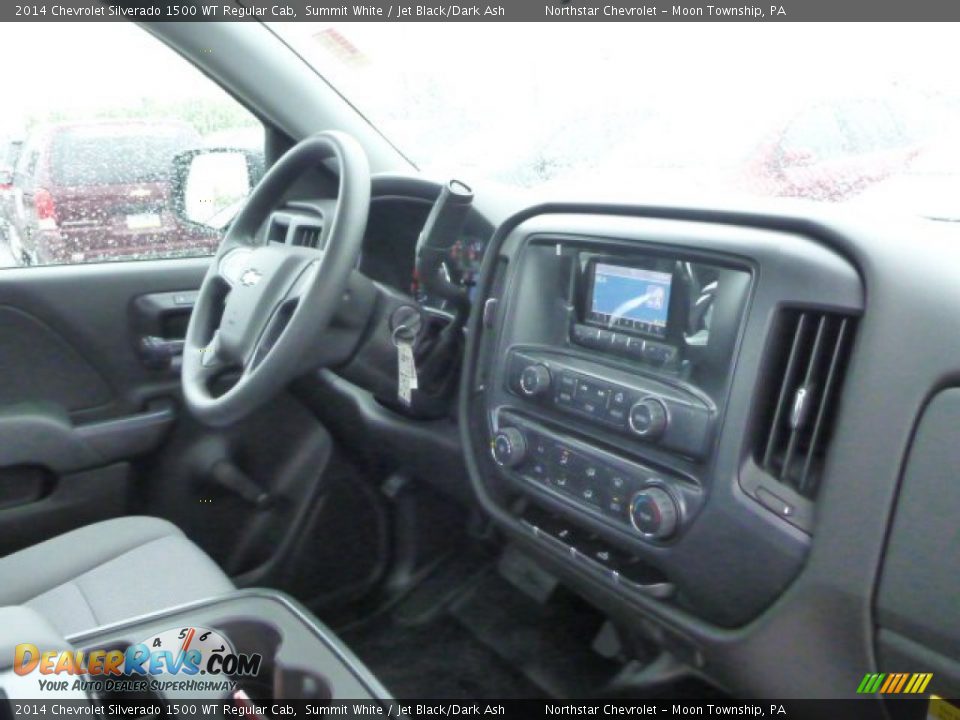 2014 Chevrolet Silverado 1500 WT Regular Cab Summit White / Jet Black/Dark Ash Photo #8