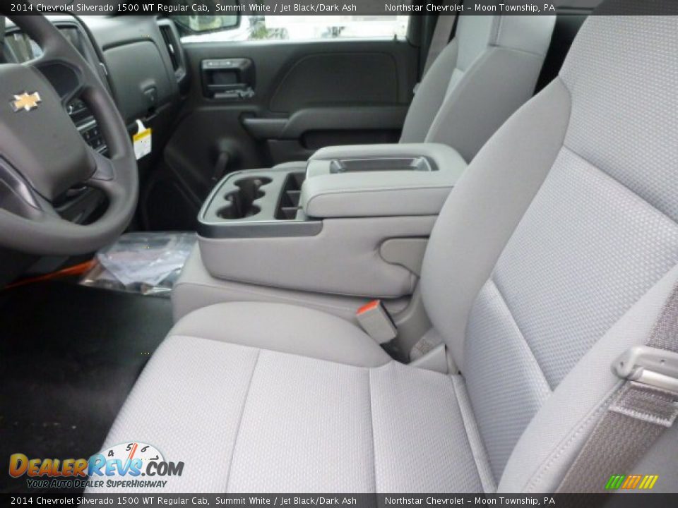2014 Chevrolet Silverado 1500 WT Regular Cab Summit White / Jet Black/Dark Ash Photo #12