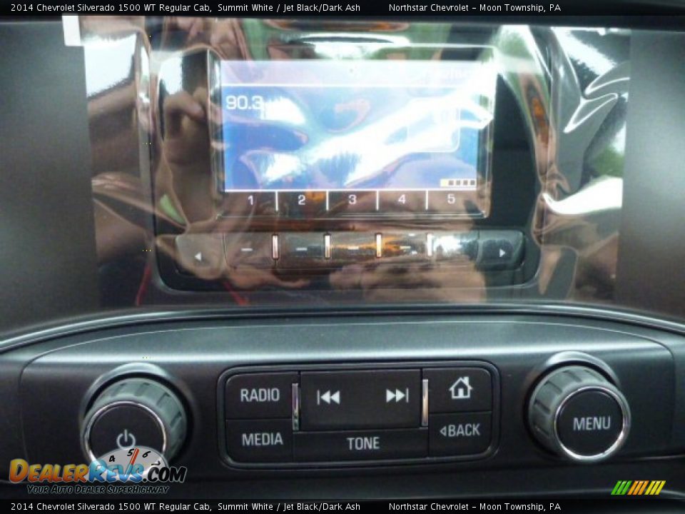 2014 Chevrolet Silverado 1500 WT Regular Cab Summit White / Jet Black/Dark Ash Photo #16