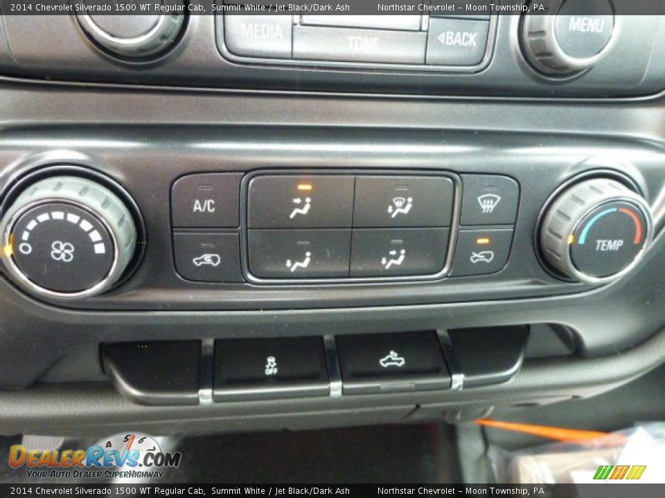 2014 Chevrolet Silverado 1500 WT Regular Cab Summit White / Jet Black/Dark Ash Photo #17