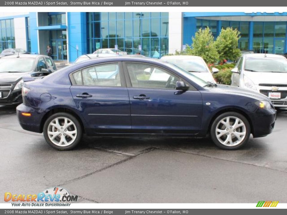 Stormy Blue Mica 2008 Mazda MAZDA3 i Sport Sedan Photo #1