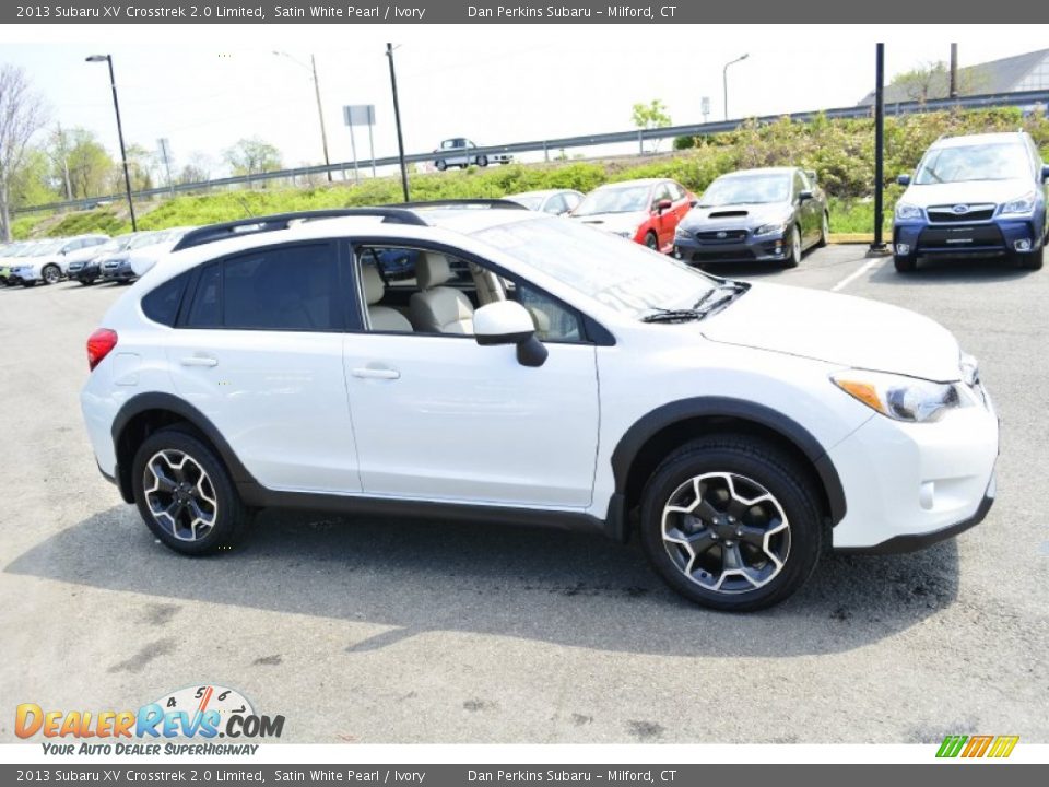 2013 Subaru XV Crosstrek 2.0 Limited Satin White Pearl / Ivory Photo #4