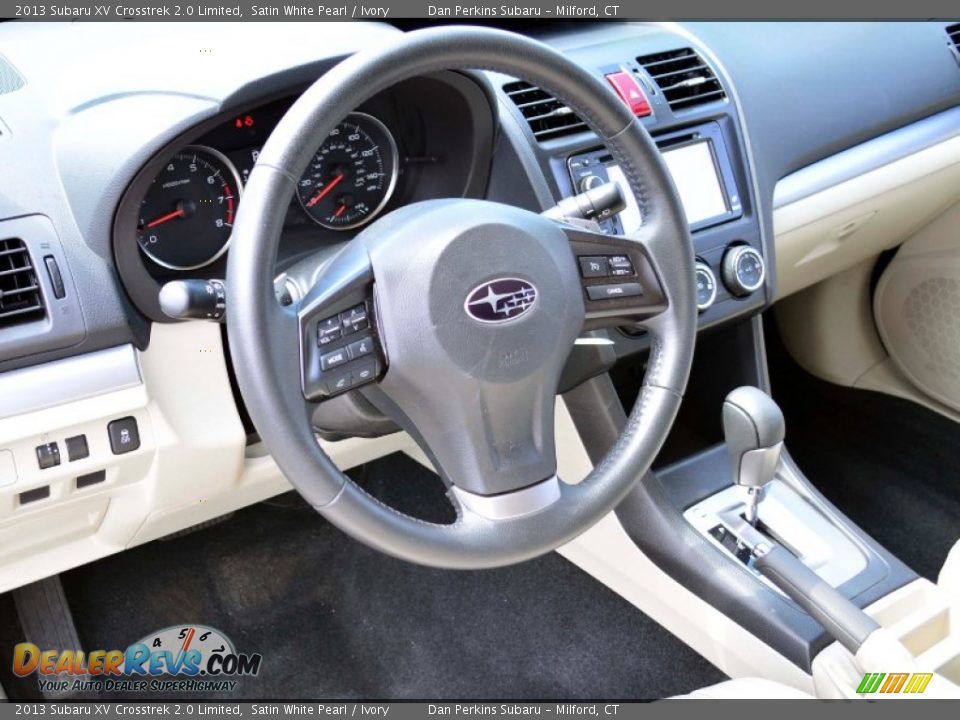 2013 Subaru XV Crosstrek 2.0 Limited Satin White Pearl / Ivory Photo #5