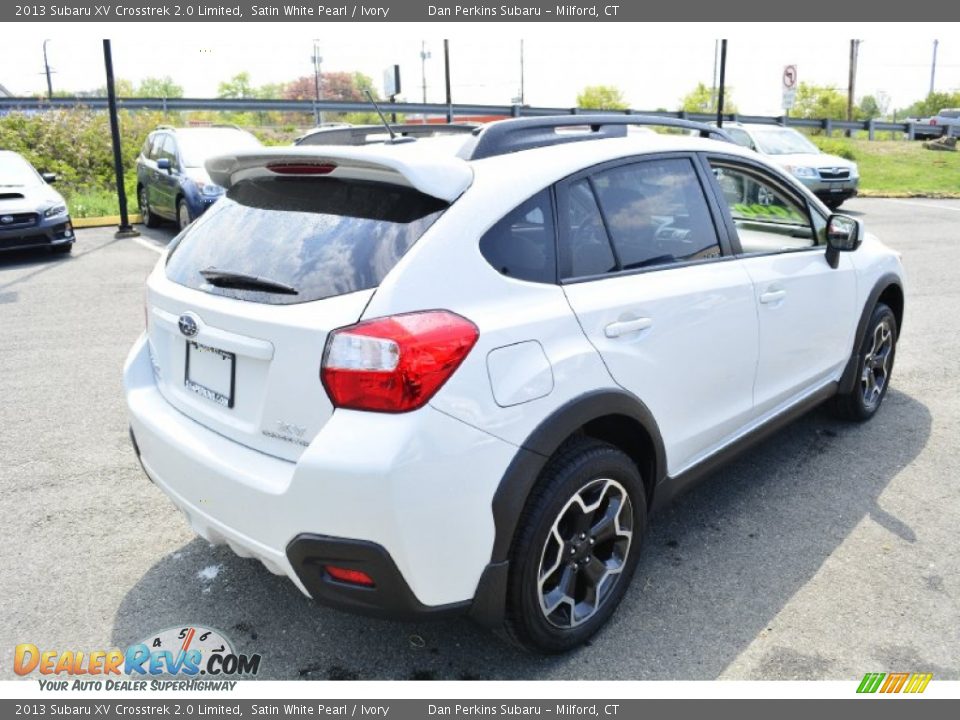 2013 Subaru XV Crosstrek 2.0 Limited Satin White Pearl / Ivory Photo #6
