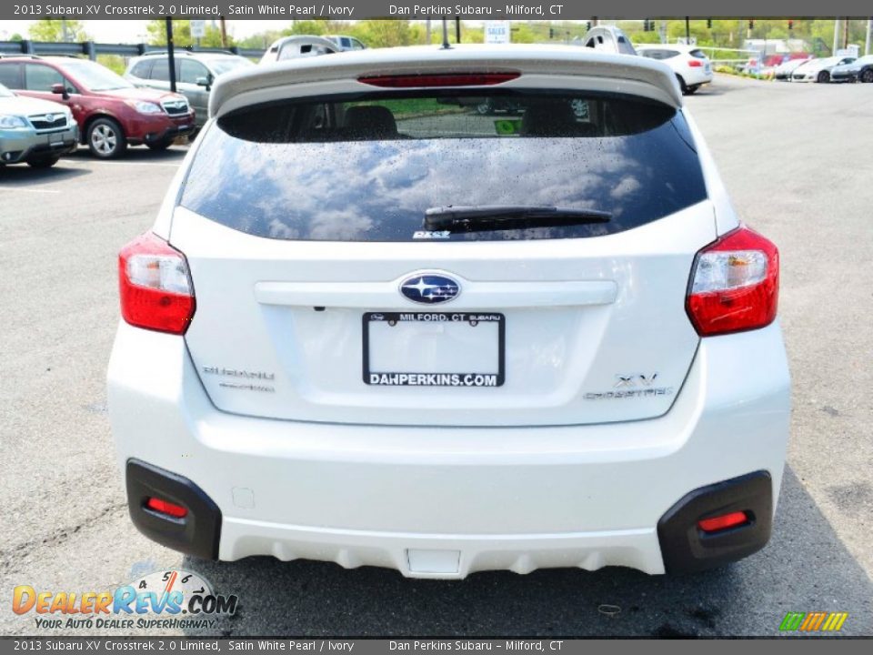 2013 Subaru XV Crosstrek 2.0 Limited Satin White Pearl / Ivory Photo #7
