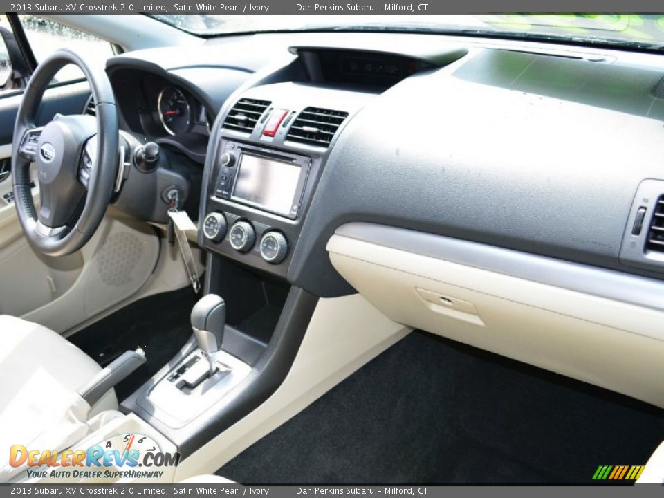 2013 Subaru XV Crosstrek 2.0 Limited Satin White Pearl / Ivory Photo #9