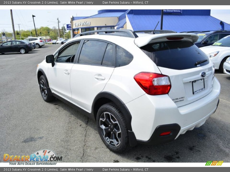 2013 Subaru XV Crosstrek 2.0 Limited Satin White Pearl / Ivory Photo #10