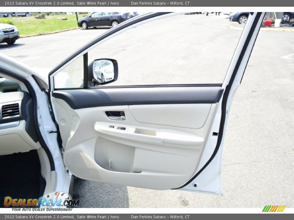 2013 Subaru XV Crosstrek 2.0 Limited Satin White Pearl / Ivory Photo #18