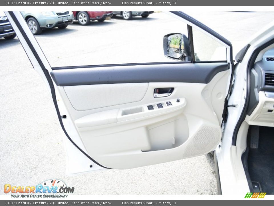 2013 Subaru XV Crosstrek 2.0 Limited Satin White Pearl / Ivory Photo #20