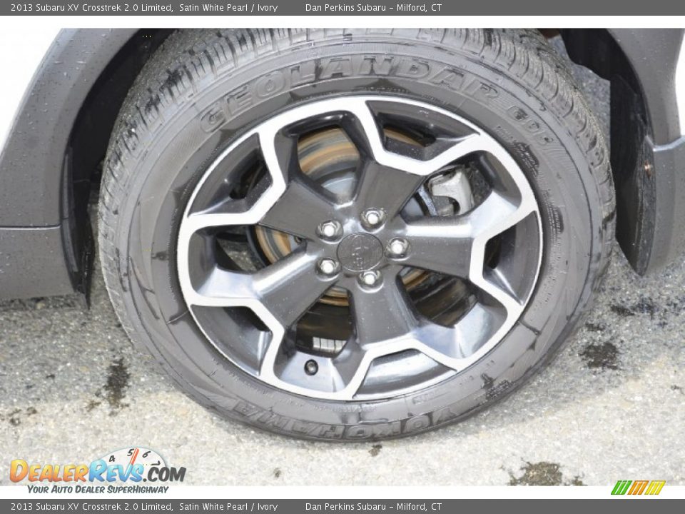2013 Subaru XV Crosstrek 2.0 Limited Satin White Pearl / Ivory Photo #22