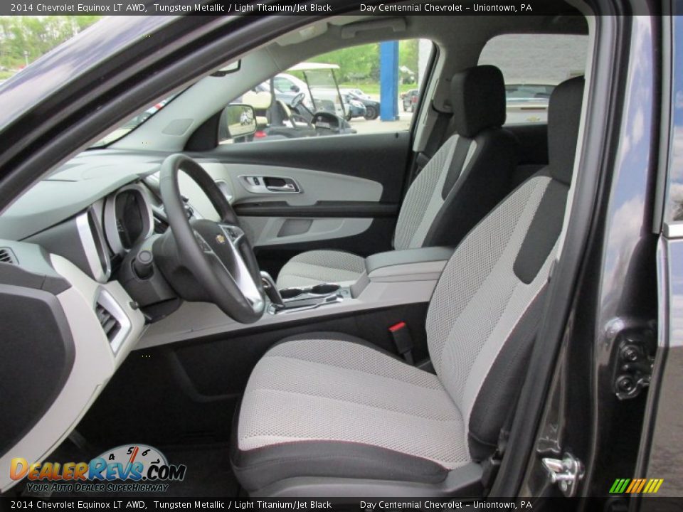 2014 Chevrolet Equinox LT AWD Tungsten Metallic / Light Titanium/Jet Black Photo #13