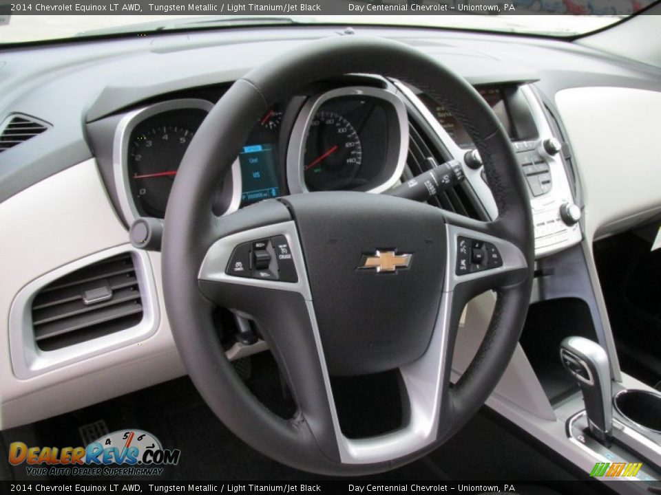 2014 Chevrolet Equinox LT AWD Tungsten Metallic / Light Titanium/Jet Black Photo #15