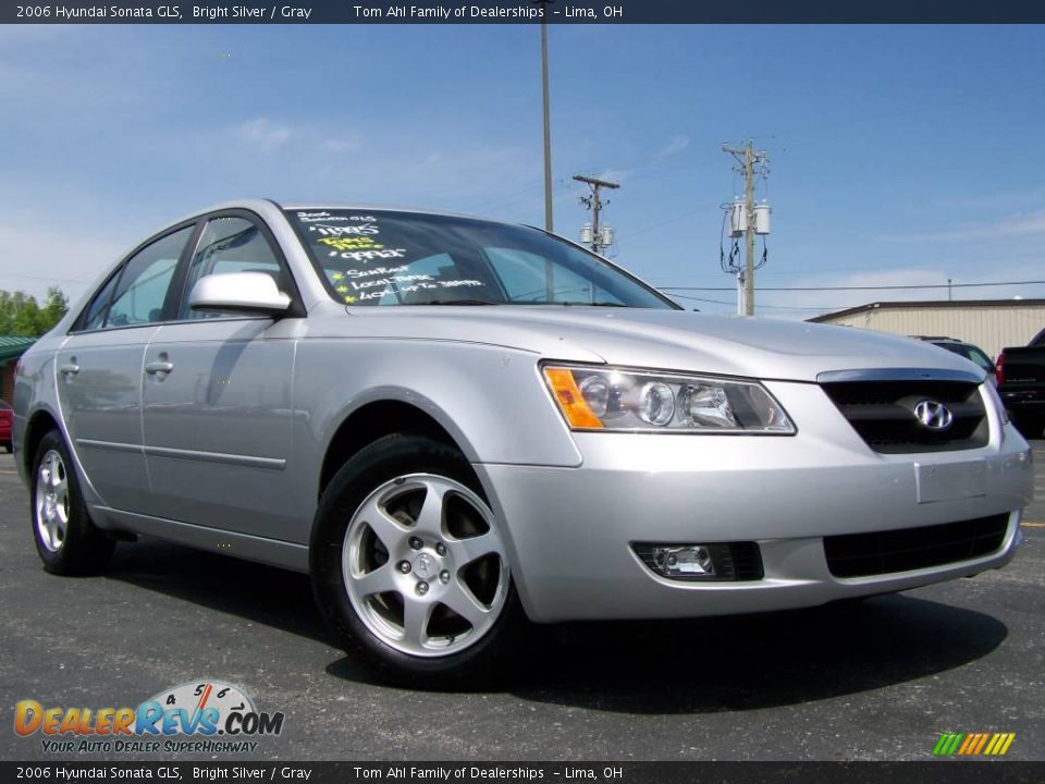 2006 Hyundai Sonata GLS Bright Silver / Gray Photo #1