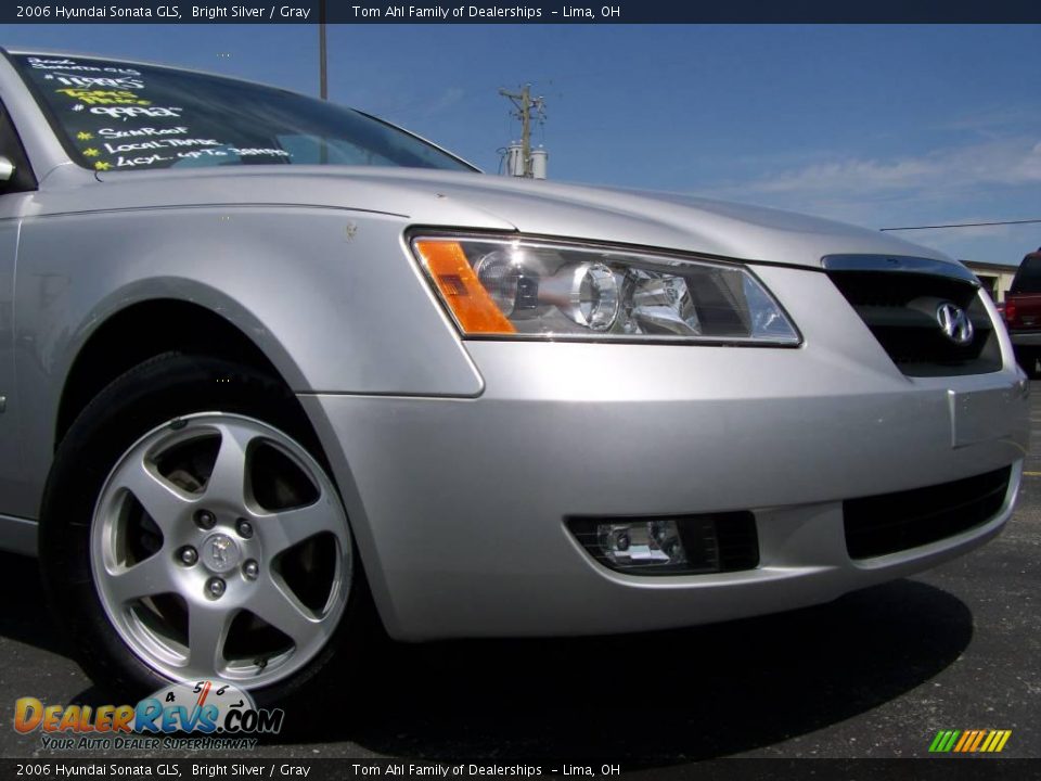 2006 Hyundai Sonata GLS Bright Silver / Gray Photo #2