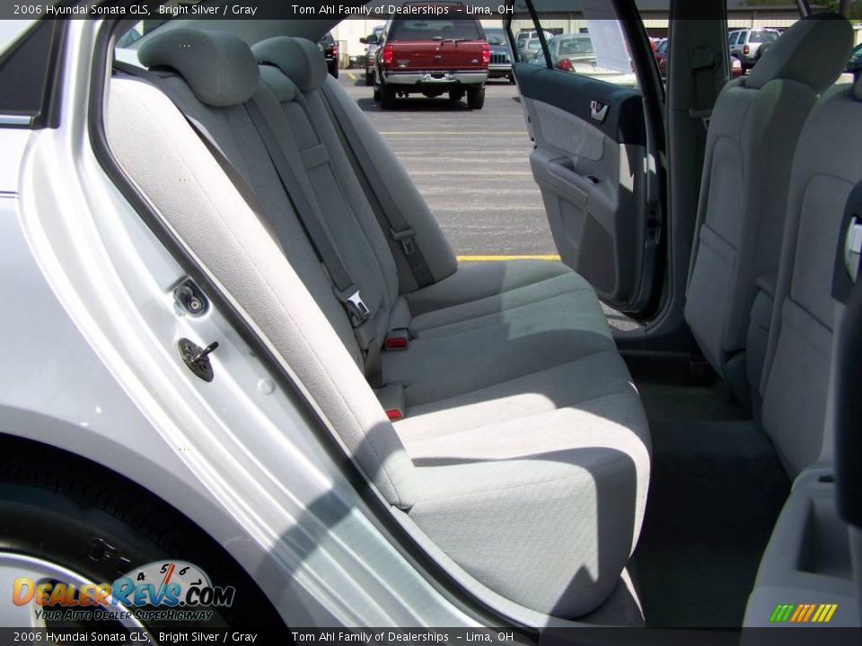 2006 Hyundai Sonata GLS Bright Silver / Gray Photo #11