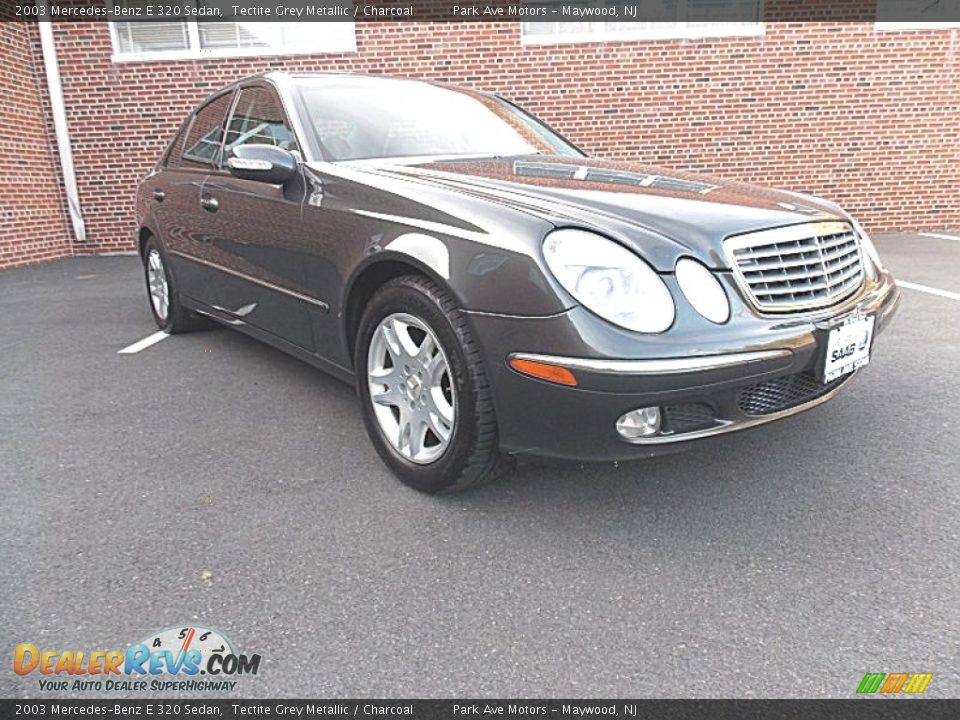 2003 Mercedes-Benz E 320 Sedan Tectite Grey Metallic / Charcoal Photo #6