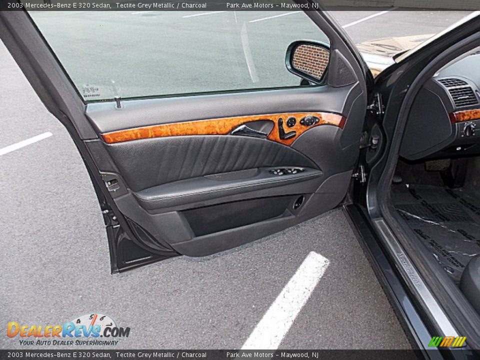 2003 Mercedes-Benz E 320 Sedan Tectite Grey Metallic / Charcoal Photo #7