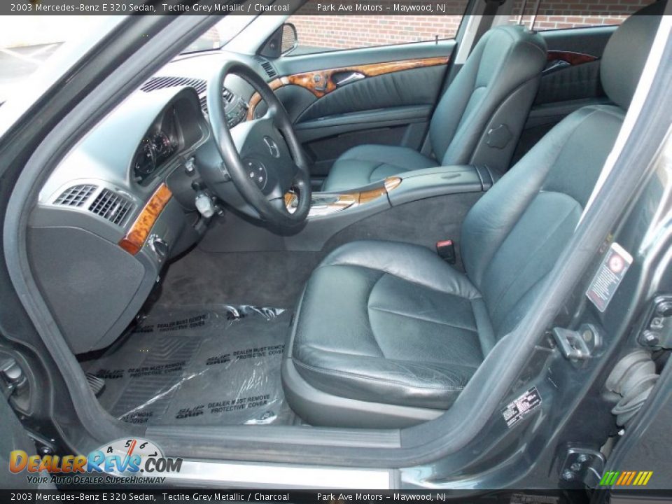2003 Mercedes-Benz E 320 Sedan Tectite Grey Metallic / Charcoal Photo #8