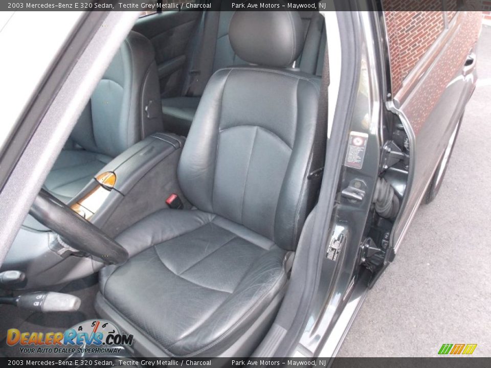 2003 Mercedes-Benz E 320 Sedan Tectite Grey Metallic / Charcoal Photo #9