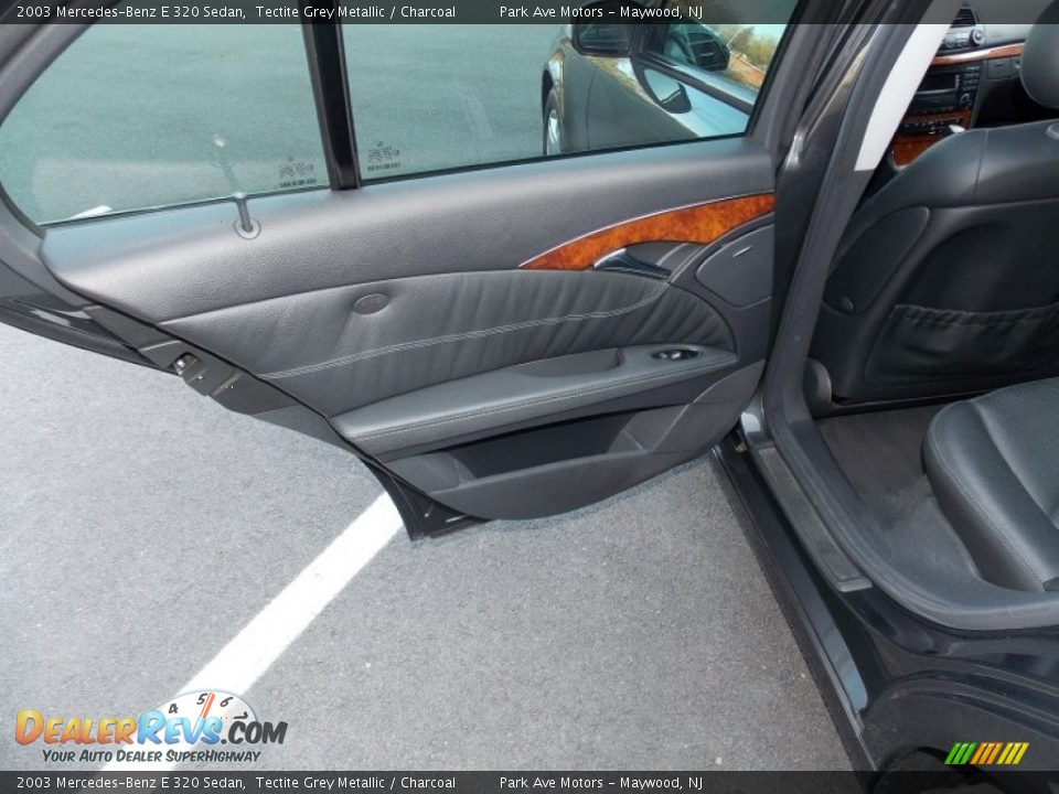 2003 Mercedes-Benz E 320 Sedan Tectite Grey Metallic / Charcoal Photo #10