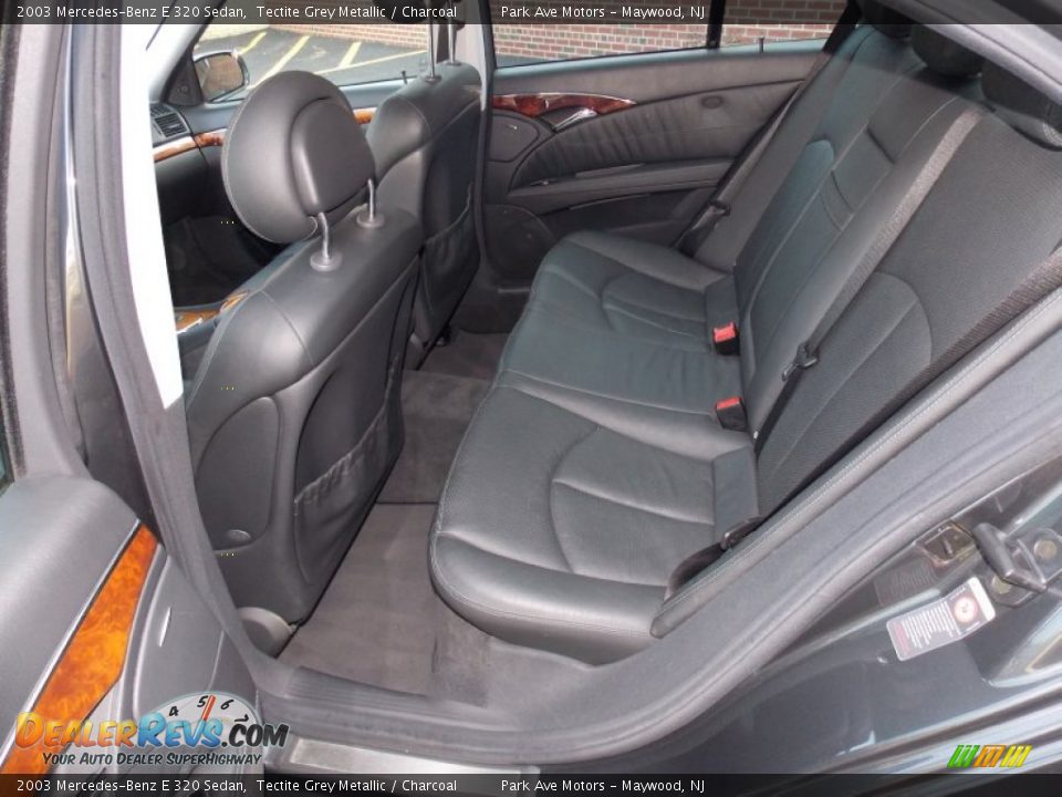 2003 Mercedes-Benz E 320 Sedan Tectite Grey Metallic / Charcoal Photo #11