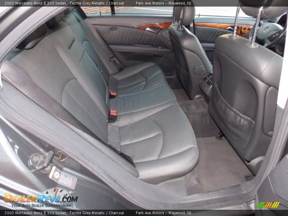 2003 Mercedes-Benz E 320 Sedan Tectite Grey Metallic / Charcoal Photo #13